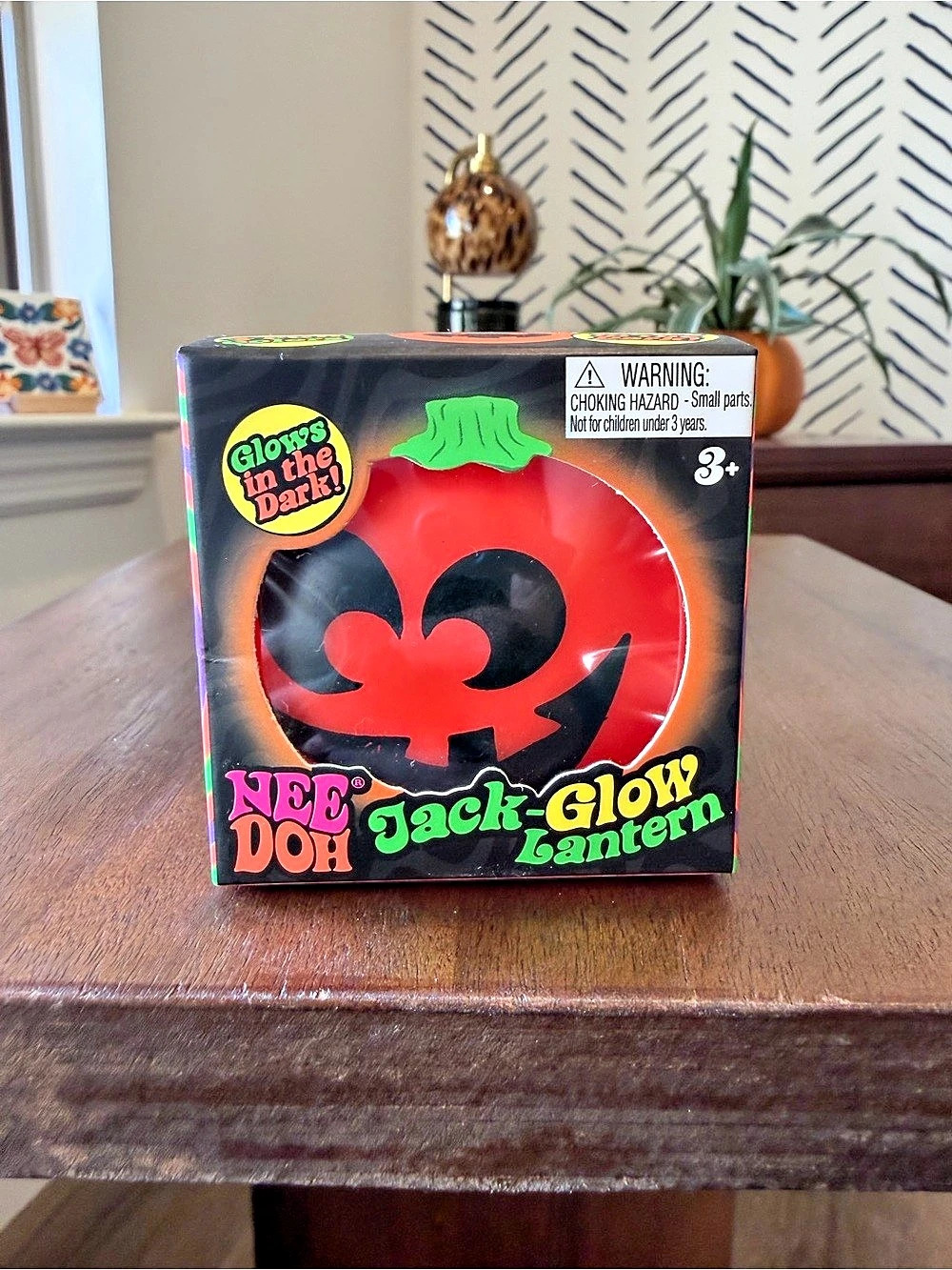 NeeDoh Jack-Glow Lantern - Orange